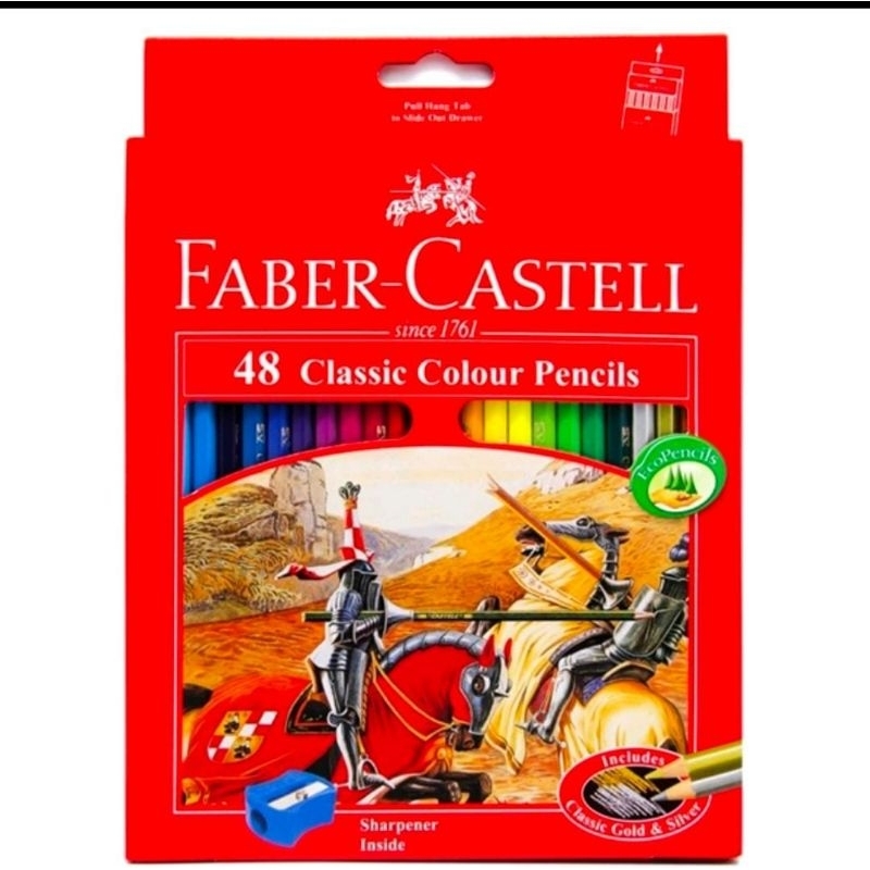 

PEWARNA FABER CASTELL 48 WARNA