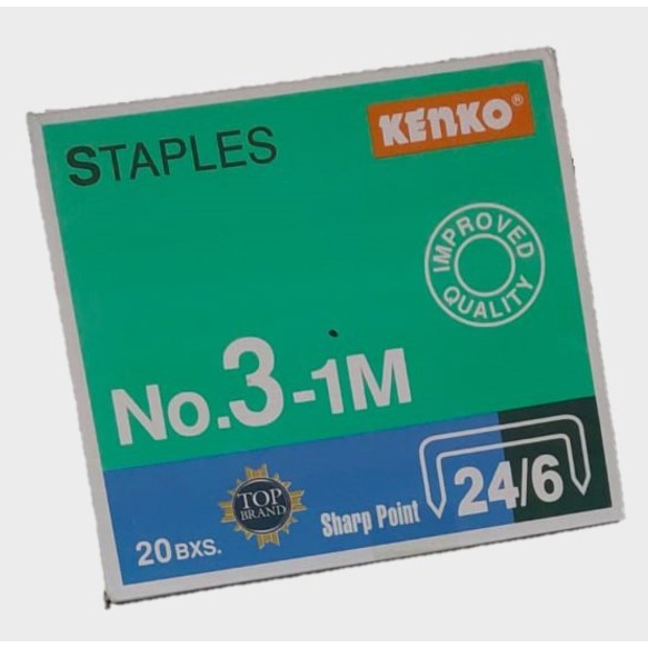 

ART Y4V5 Staples Isi Stapler Refill Stapler Kenko No 31M isi 2