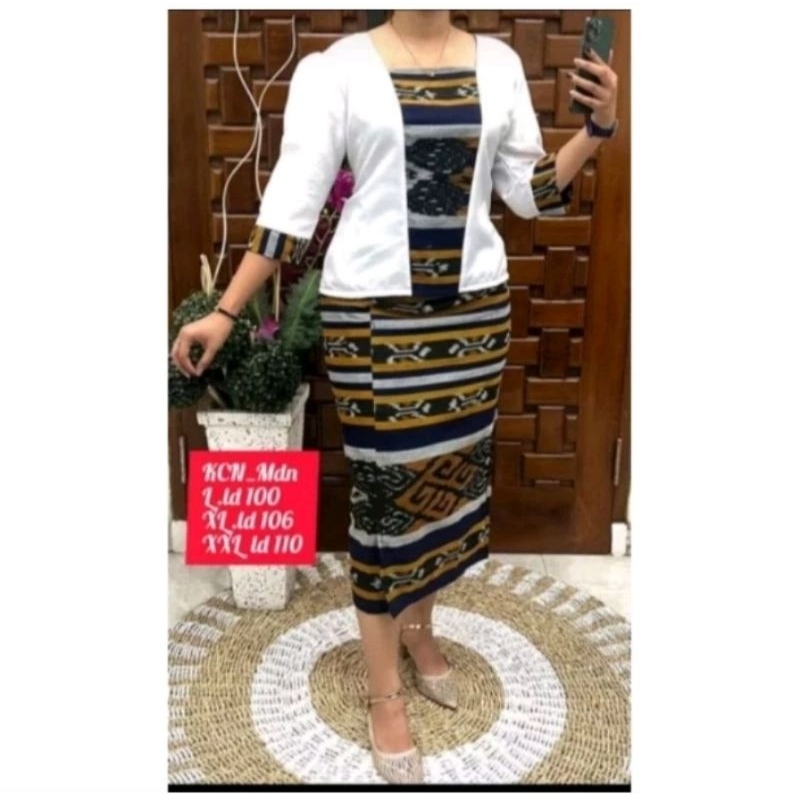 STELAN ROK BAJU TENUN BAJU SERAGAM BAJU GEREJA