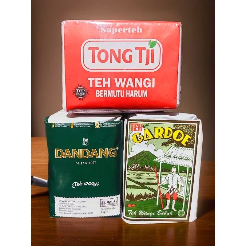 

paket teh ( dandang selection / tong tji super 40g / gardoe )