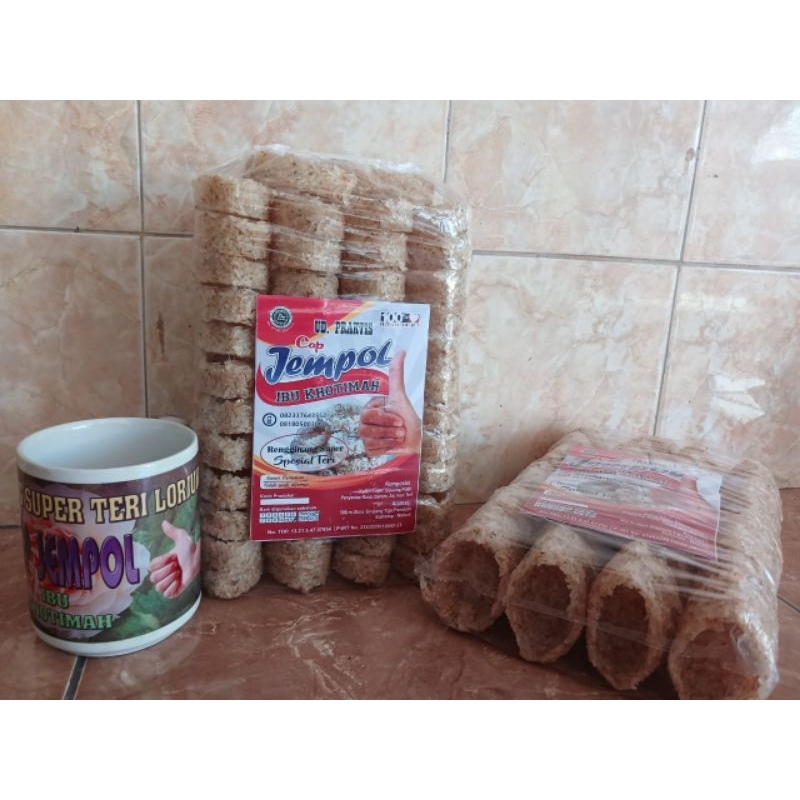 

Rengginang super cap jempol Spesial (Full Teri)