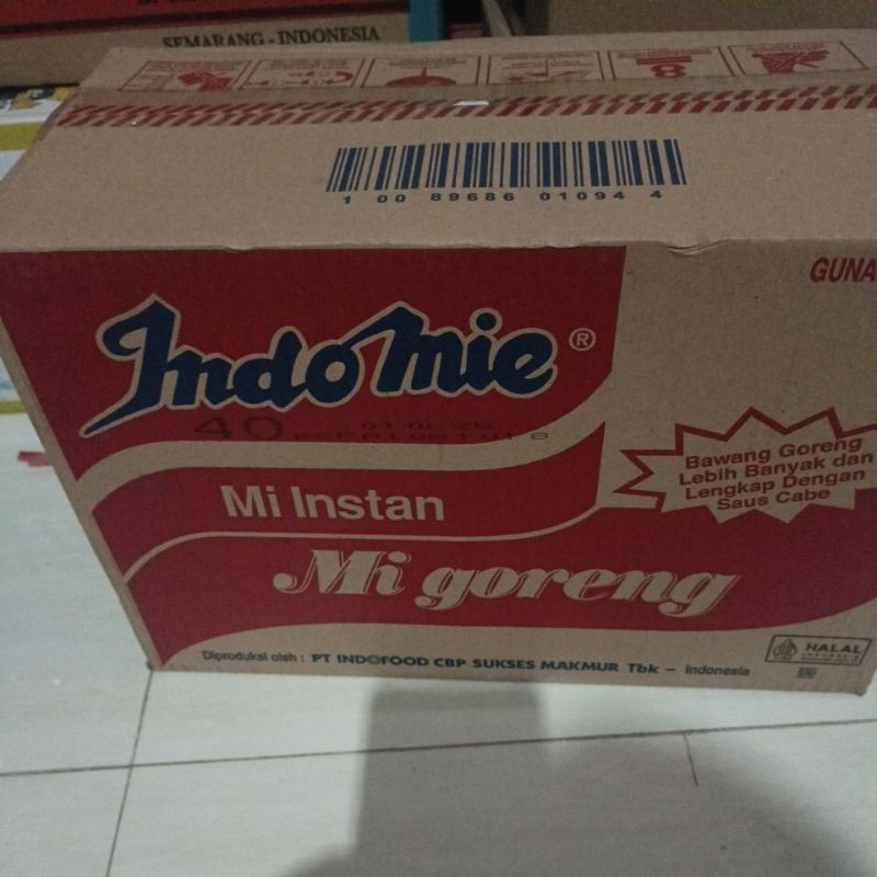 

indomie goreng 1 dos isi 40pcs bisa mix