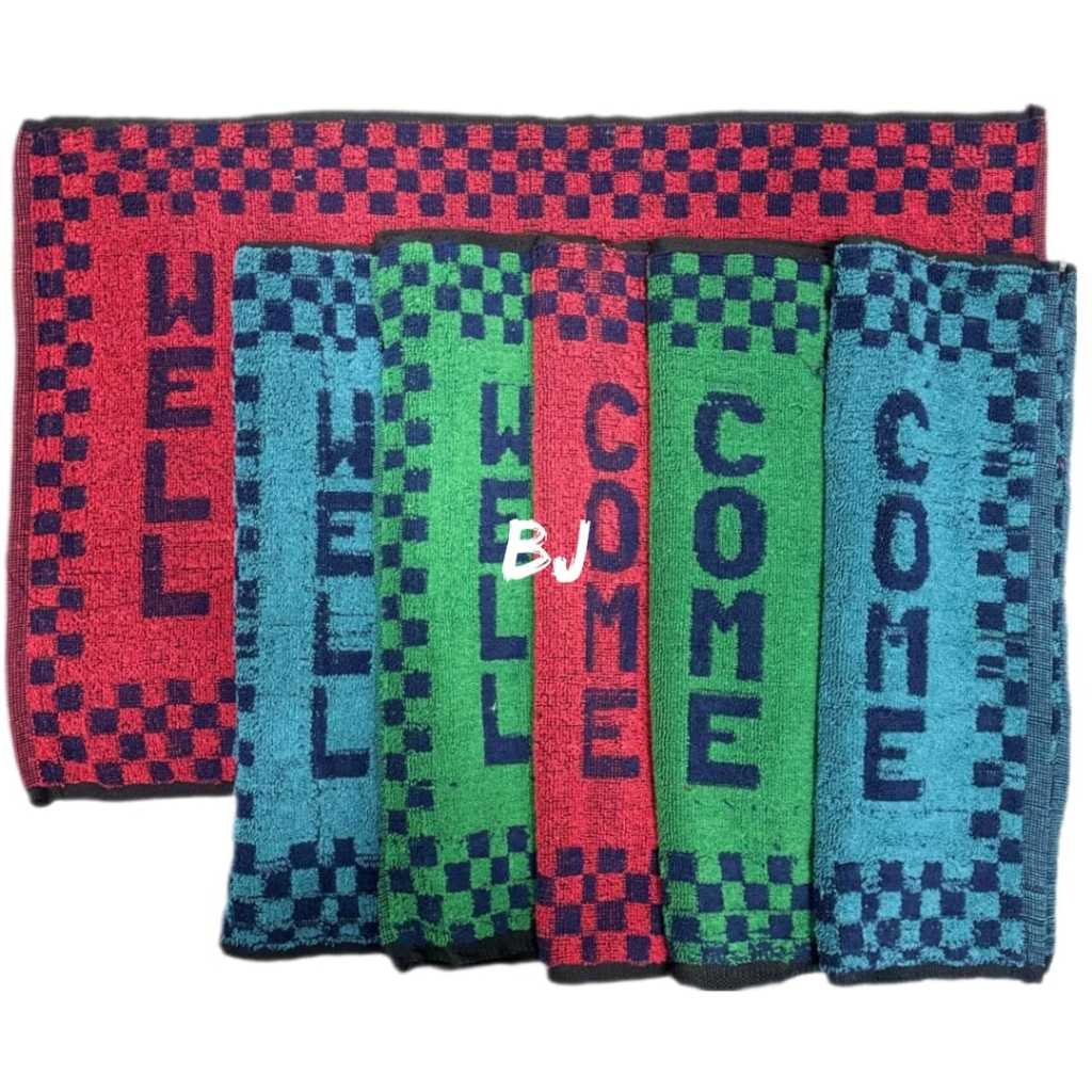 Keset Handuk / Keset Kaki / Keset Kamar Mandi Tebal Serap Air Termurah