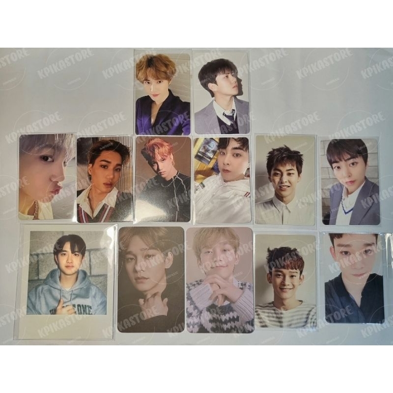 PC POLAROID EXO OFFICIAL D.O. KYUNGSOO SEHUN KAI SUHO XIUMIN CHEN PHOTOCARD RARE LIMITED UNDERPRICE