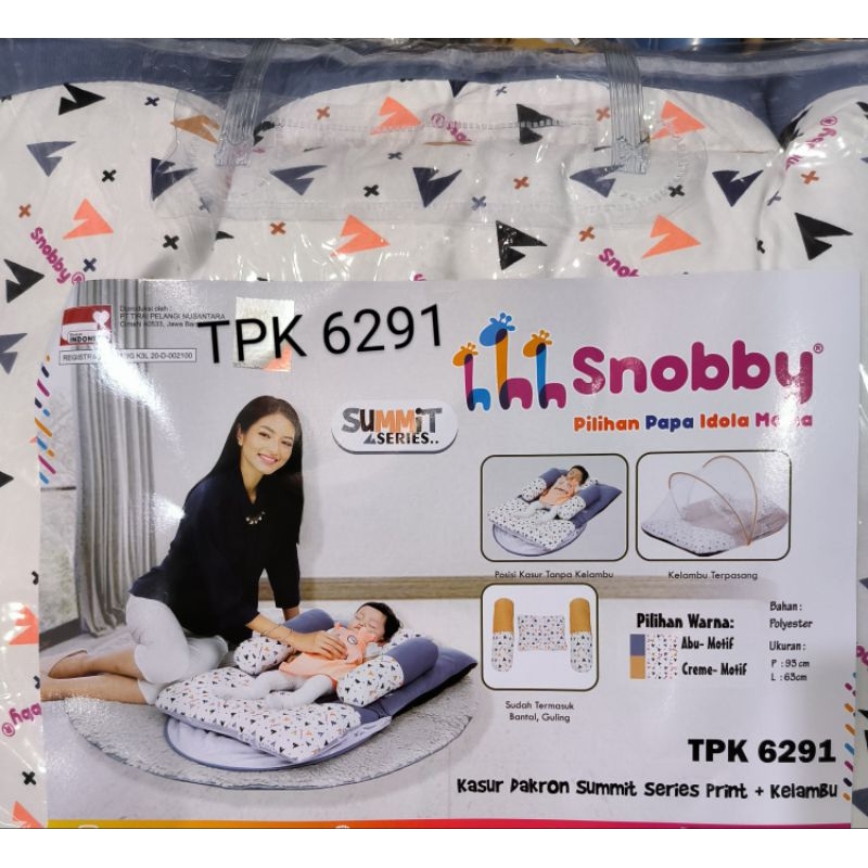 Kasur bayi Snobby TPK 5992,TPK 6291, SBK 7592 kasur lipat bayi Dakron+ kelambu