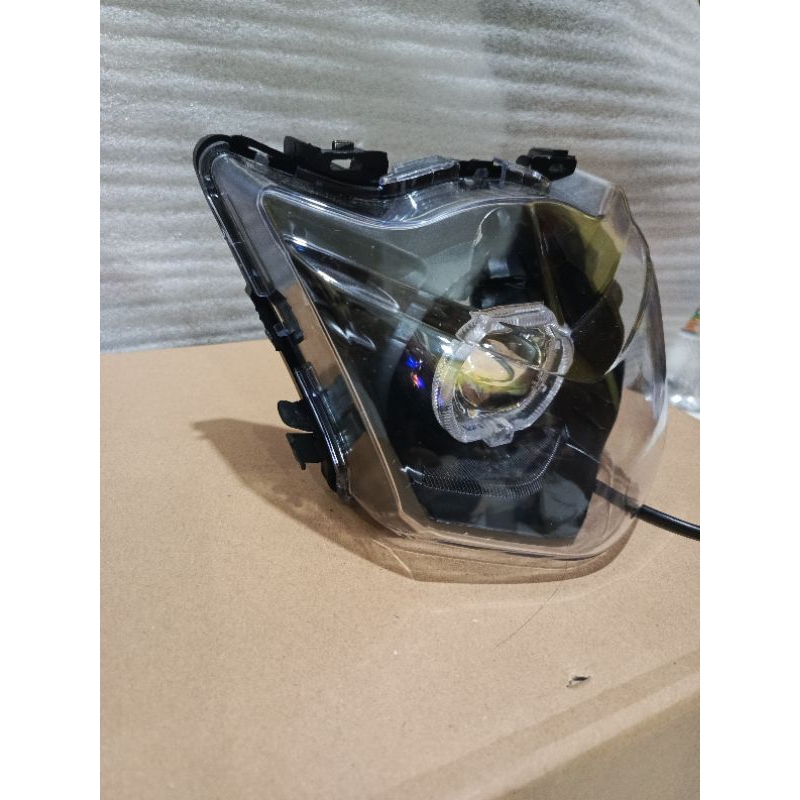 Reflektor mika lampu beat karbu custom ala ala biled 2.5 inch