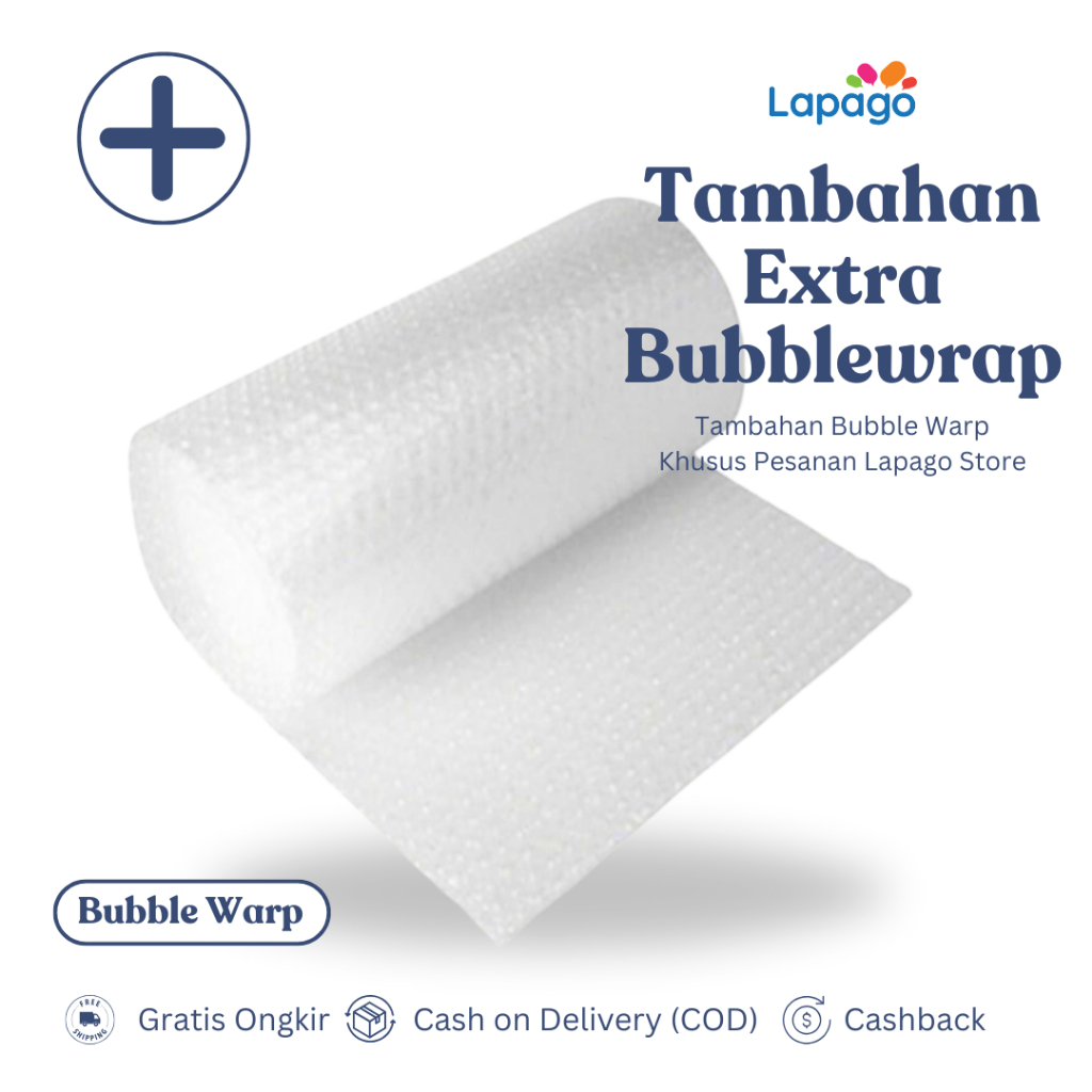 

LAPAGO EXTRA Bubble Wrap/Tambahan Bubble Wrap Packing