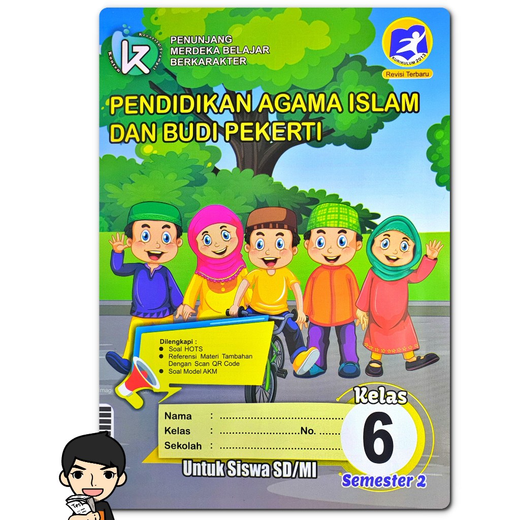LKS PAI PENDIDIKAN AGAMA ISLAM SD KELAS 6 SEMESTER 2 K13 | MAULANA