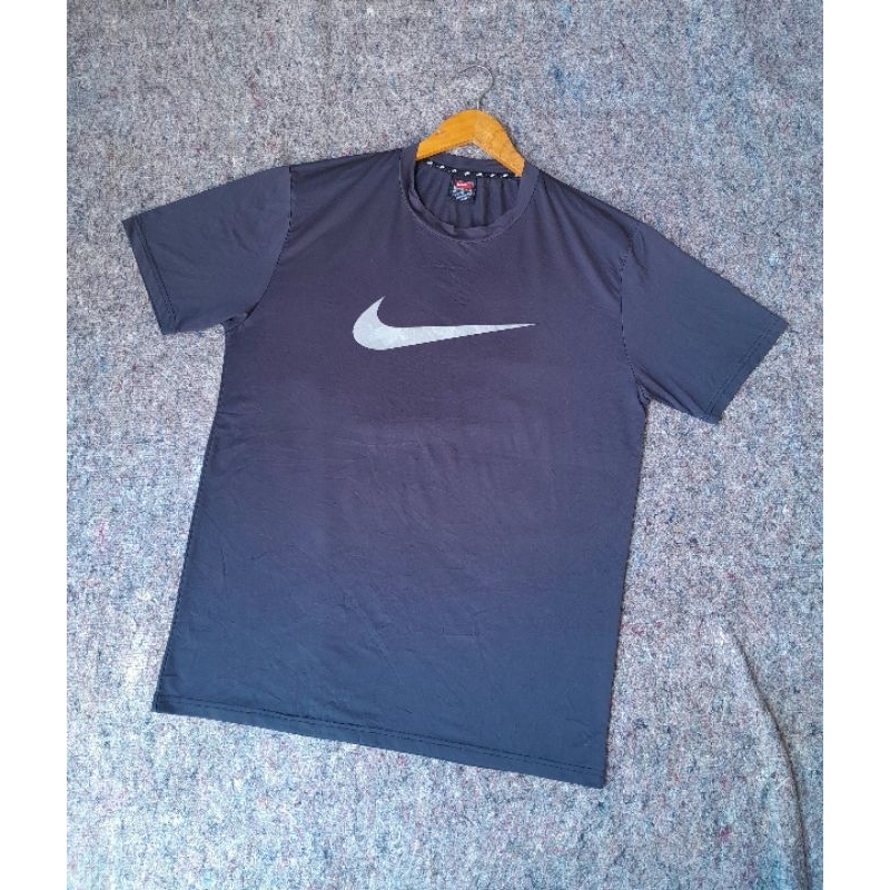 VINTAGE 90's NIKE CENTER SWOOSH LOGO JERSEY