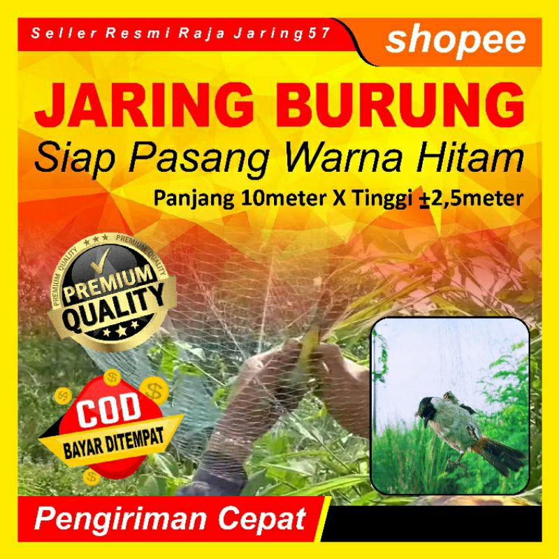 jaring burung kutilang/jaring burung/jaring burung trucuk/jaring siap pasang