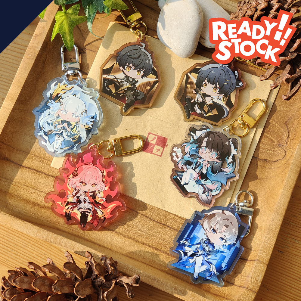 [OLD] Wuthering Wave keychain | Gantungan Kunci Wuthering Waves | Wuthering Waves Fanmerch