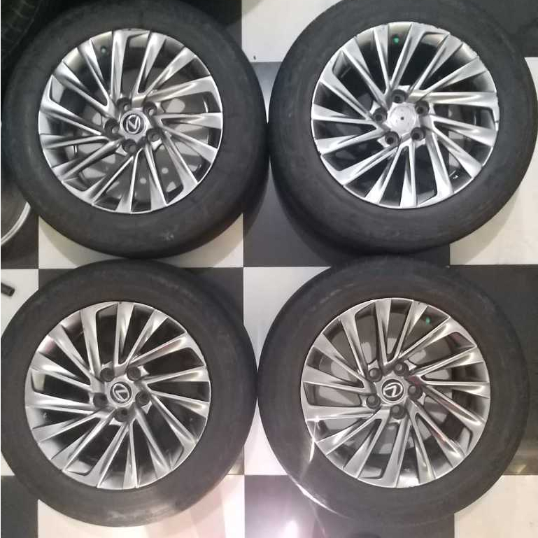 Velg Lexus Ring 17 Rep Ban GT Radial 225/60 Velk Mobil R17 Second Bekas