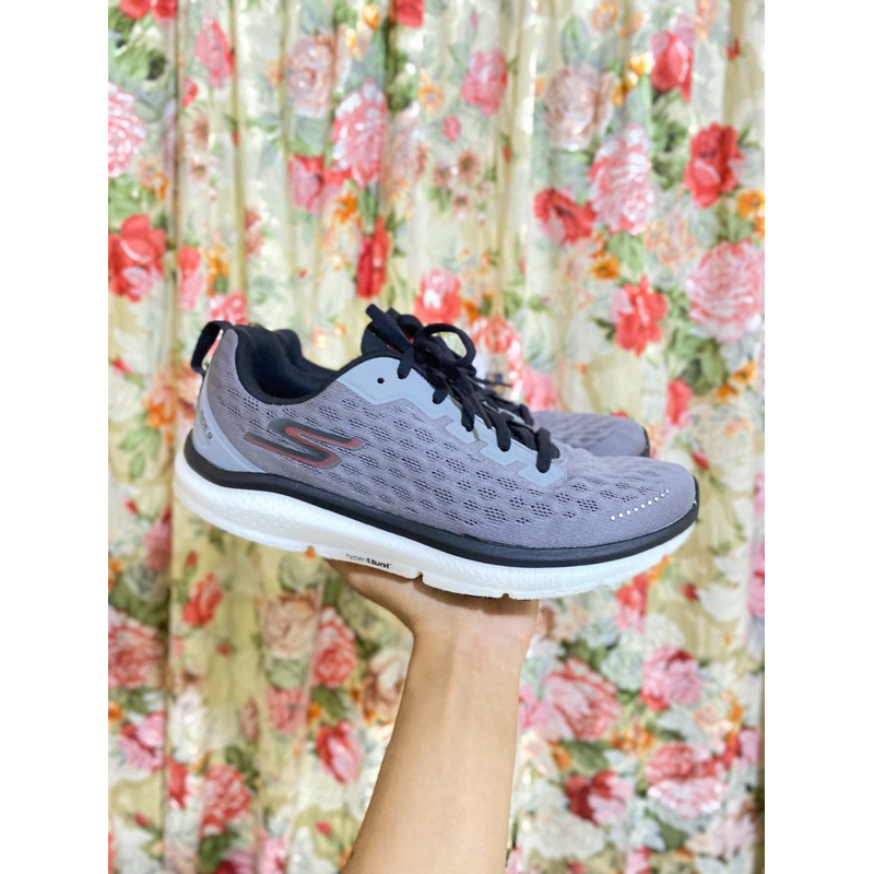 Skechers Go Run Ride 9 Grey series Running Shoes // SN 246005