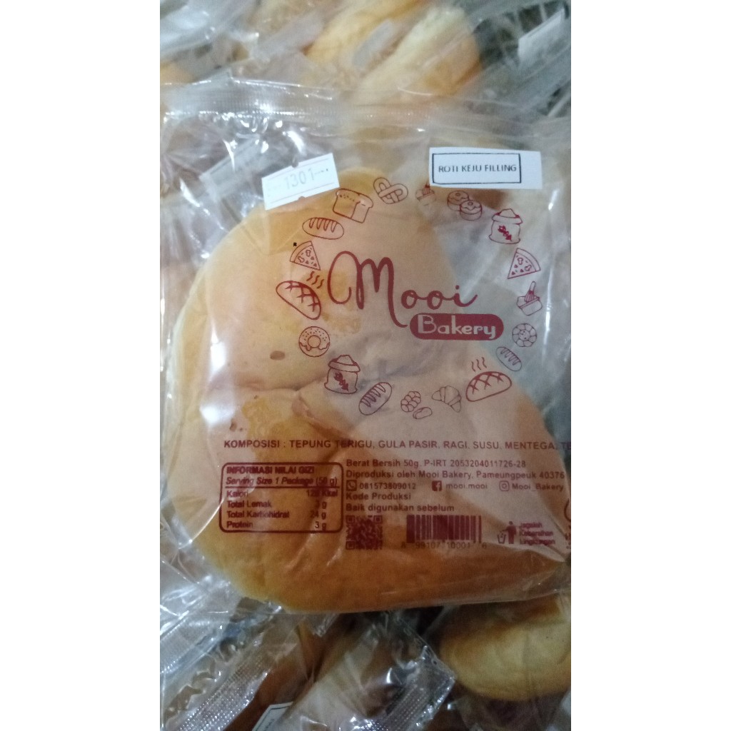 

Roti Maxi By Mooi Bakery, ukuran sedang -/+ 60 gr