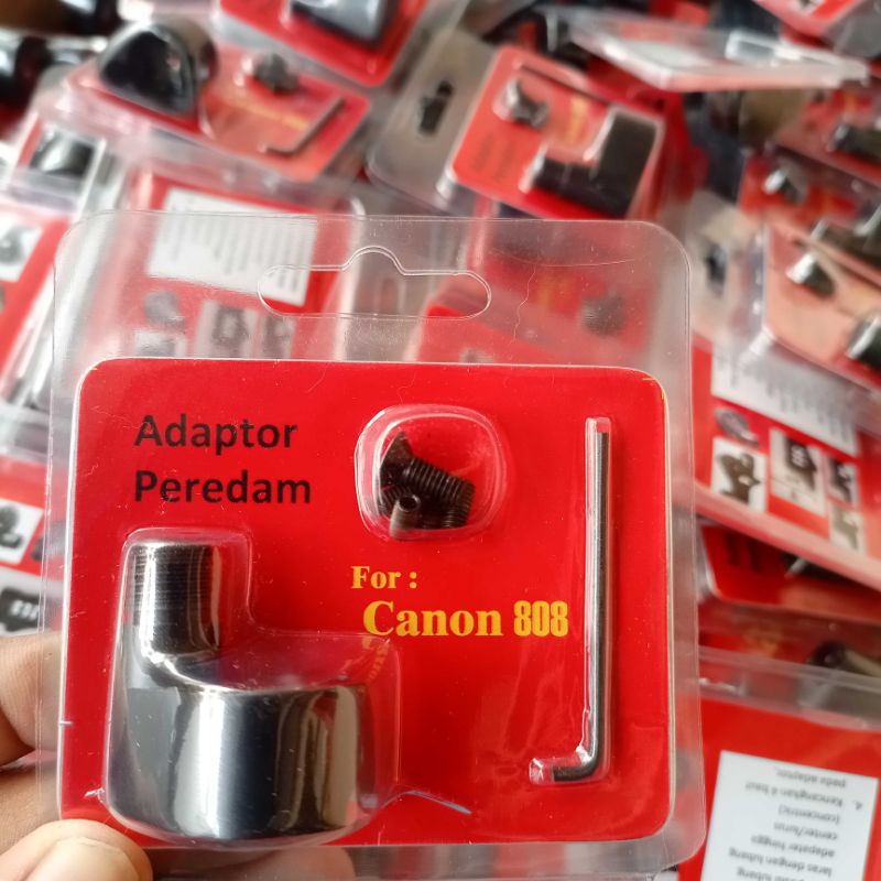 Nepel peredam Canon 808 bahan alumunium