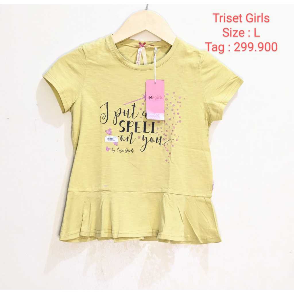 Exit Girls Kaos Anak Pakaian Anak Perempuan Original