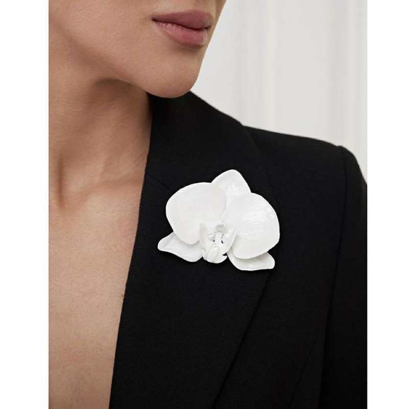 Pin Orchid Bros / Bros Anggrek Aksesoris Cantik