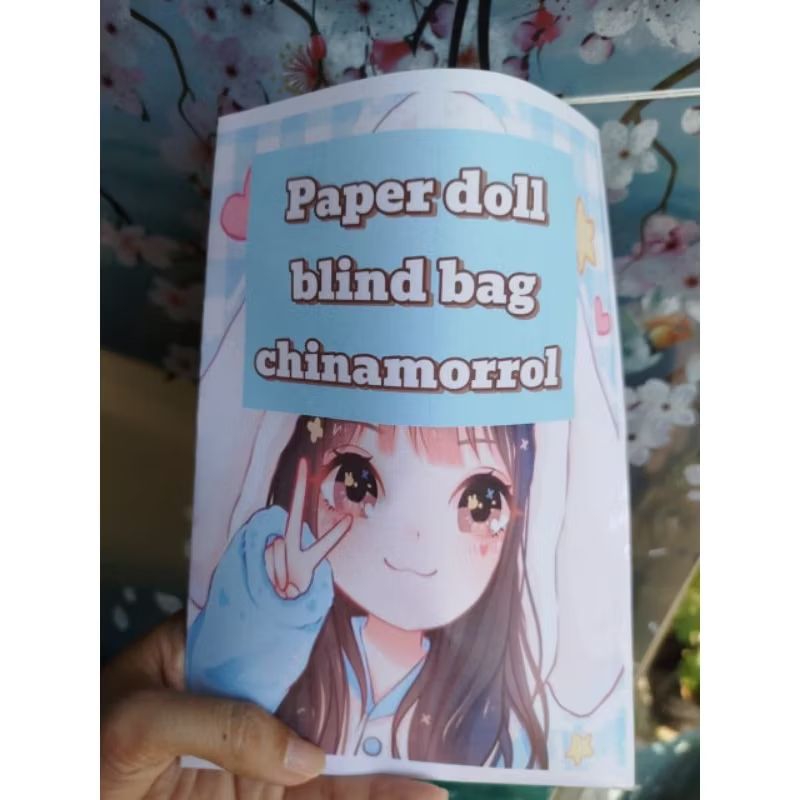 paper doll blind bag chinamorrol paper squishy