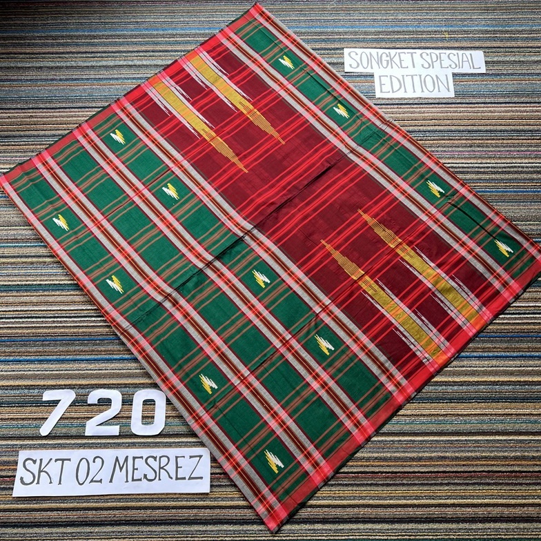 KODE H93F PROMO SALE MURAH Bisa COD Sarung Tenun Samarinda Asli 1 tipe SONGKET benang Mesrez berkwal