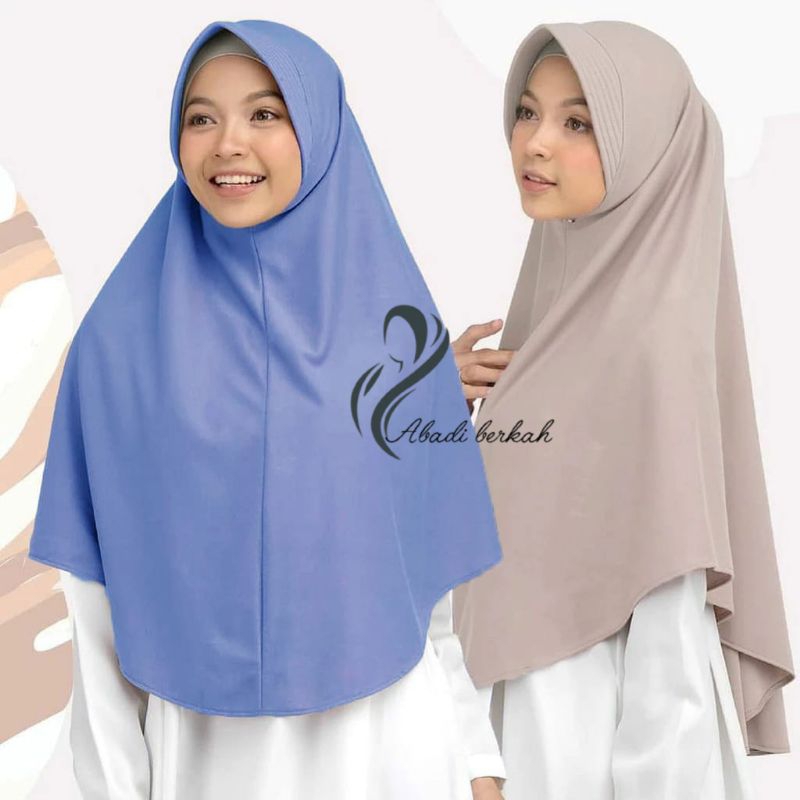 Bergo Hamidah Instan Jersey ukuran L