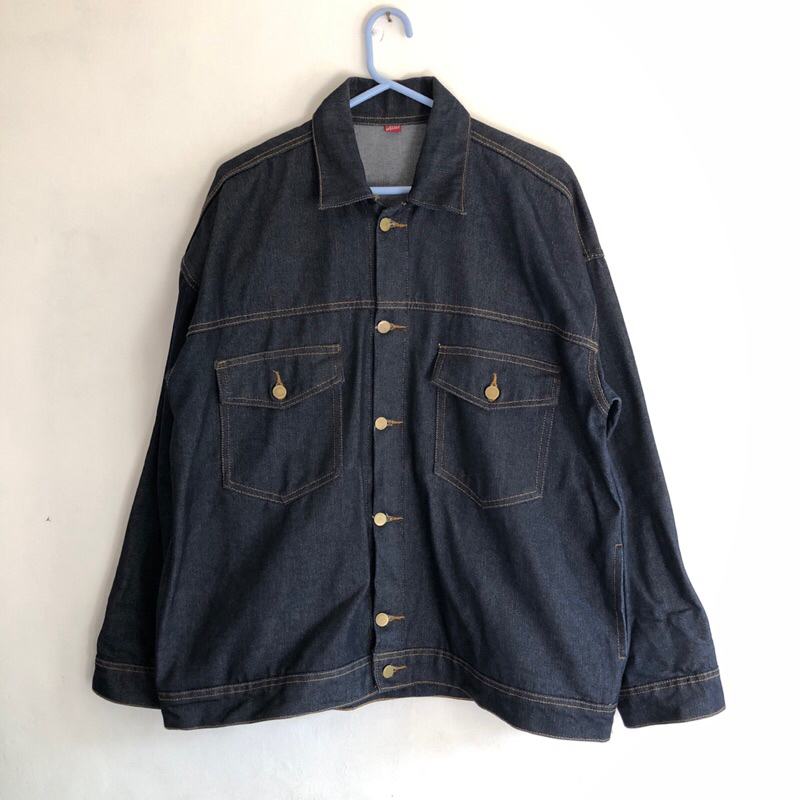 Attic Denim Jacket trucker big size jumbo jaket jeans