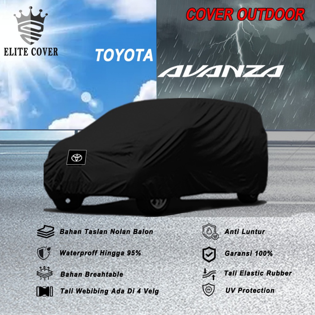 Cover Mobil Toyota Avanza Outdoor - Elite Cover