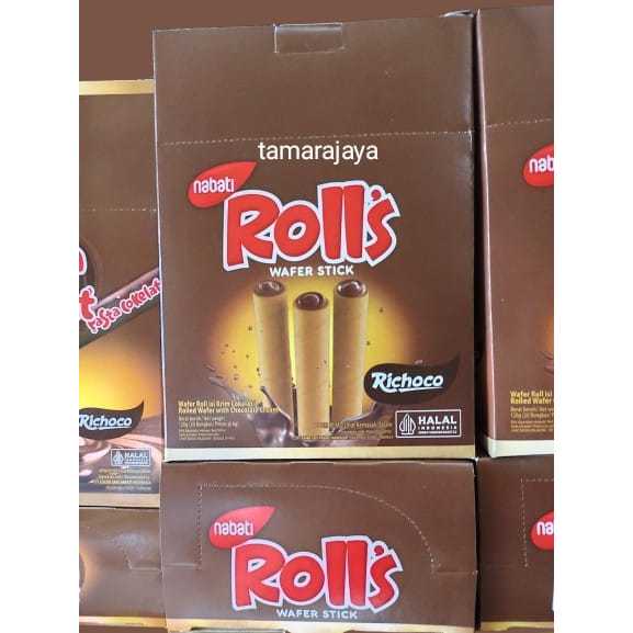 

Nabati Rolls isi 40 Pcs ( Harga 2 Box )