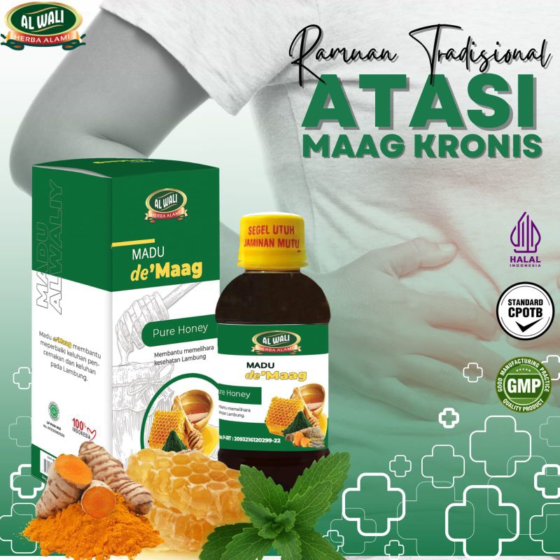 

MADU de 'MAAG alwaliy. OBAT Asam Lambung , GERD , MAAG , ANXIETY