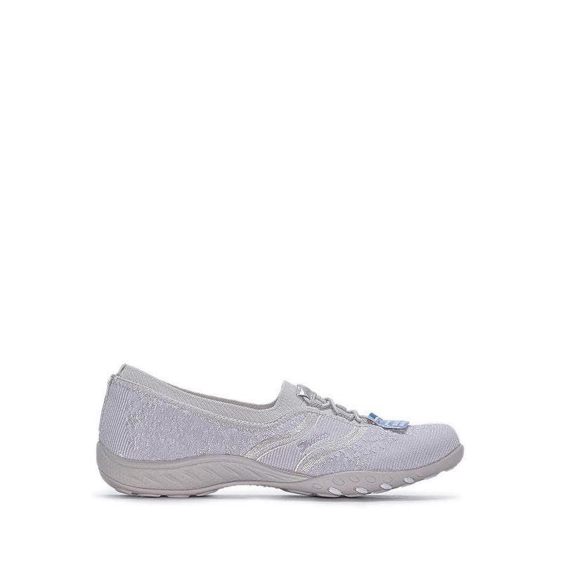 Sepatu Skechers Breathe-Easy Women's Shoes - Taupe