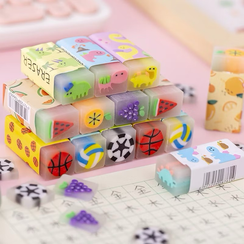 

Penghapus Karakter Dinosaurus Penghapus Pensil Motif Buah Fruits Sweet Eraser Anak Sekolah Karakter Dino Hapusan Sekolah Korean Style/ eraser anak
