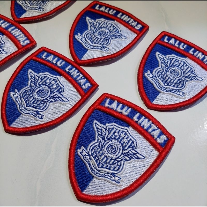 ATRIBUT POLRI LANTAS TERBARU LENGAN TIMBUL