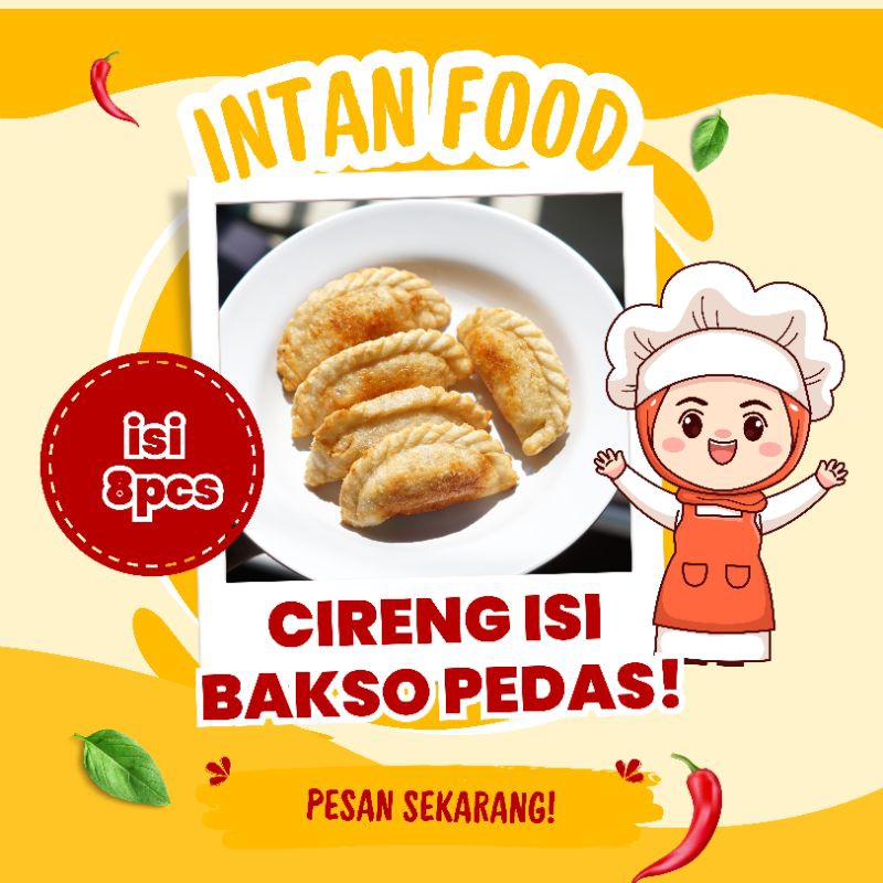 

cireng isi bakso pedas