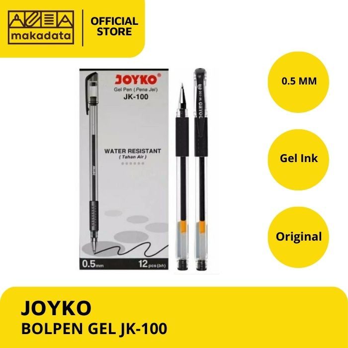 

PULPEN / BOLPEN / BOLPOINT GEL JOYKO JK-100 MURAH