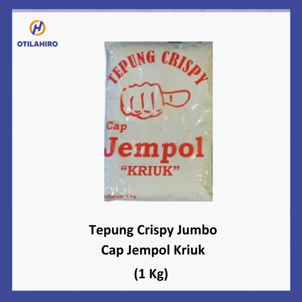 

Tepung Crispy Cap Jempol Kriuk Jumbo 1Kg Rasa Original