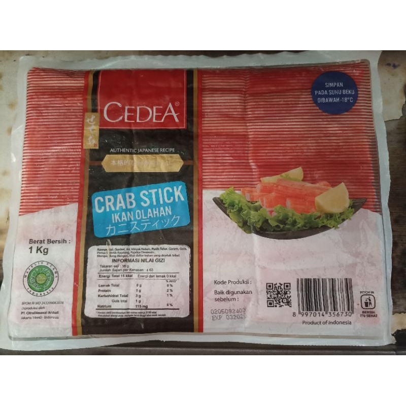 

Crabstik Cidea 1000g