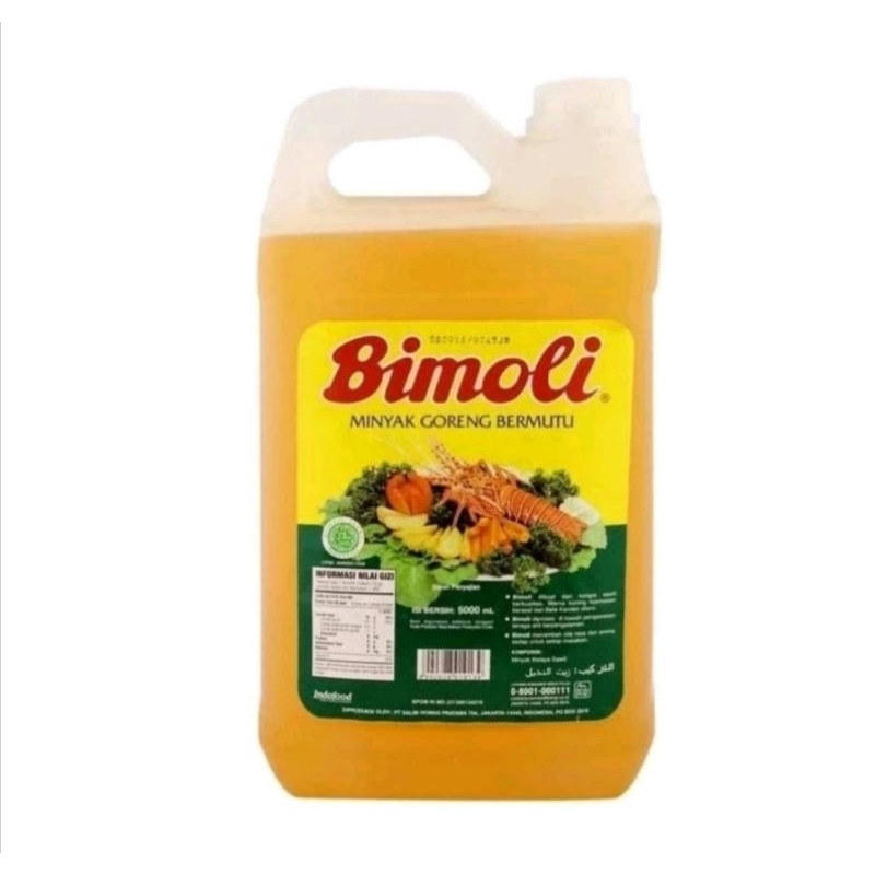 

Minyak Goreng Bimoli 5 Liter Jerigen Drigen 5L