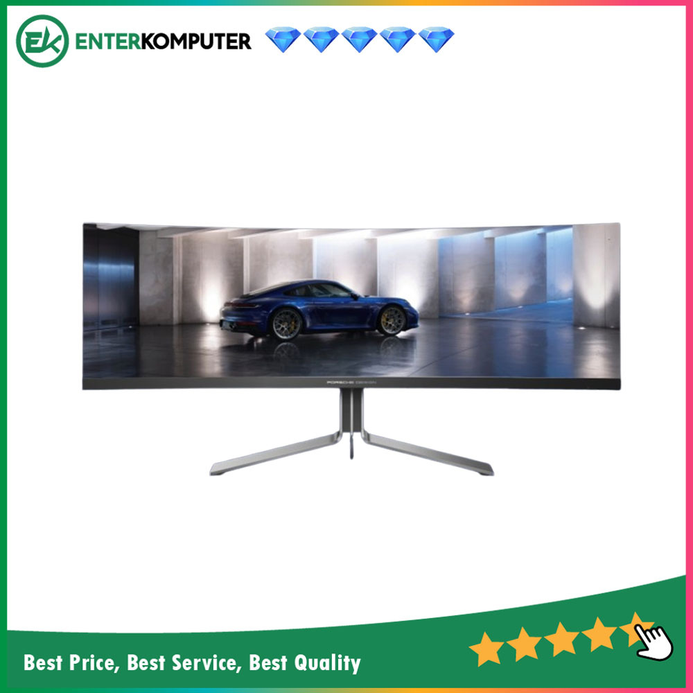 AOC AGON PRO PD49 49" Porsche Design 5K DQHD OLED 240Hz Curved Gaming Monitor / Monitor 49 inch