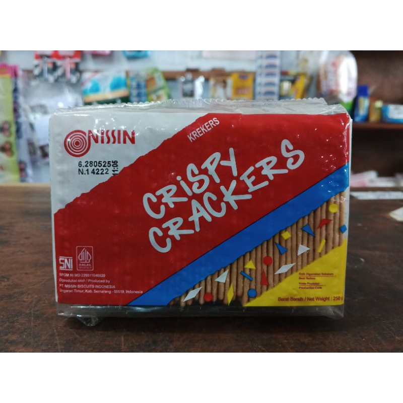 

NISSIN CRISPY CRACKERS KREKERS 250gr