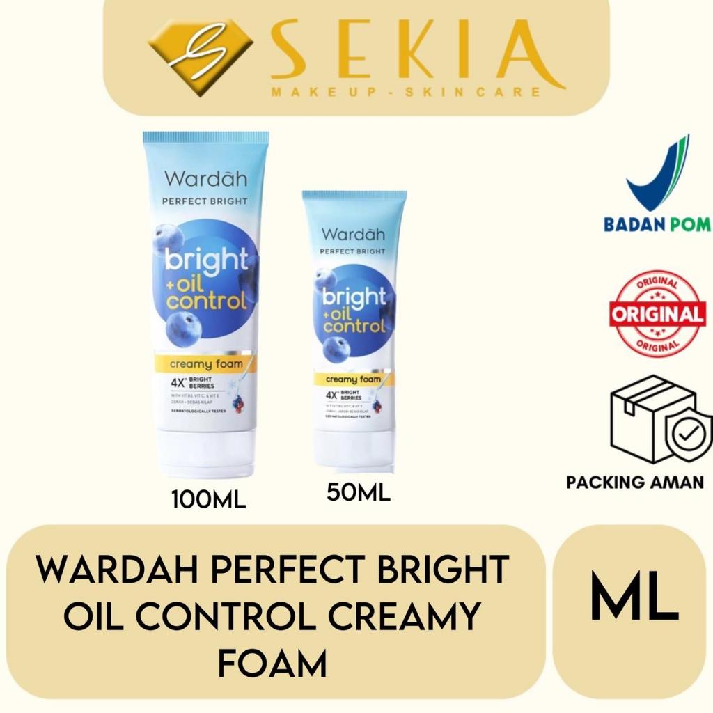 Wardah Perfect Bright Creamy Foam Oil Control / Wardah Creamy Foam