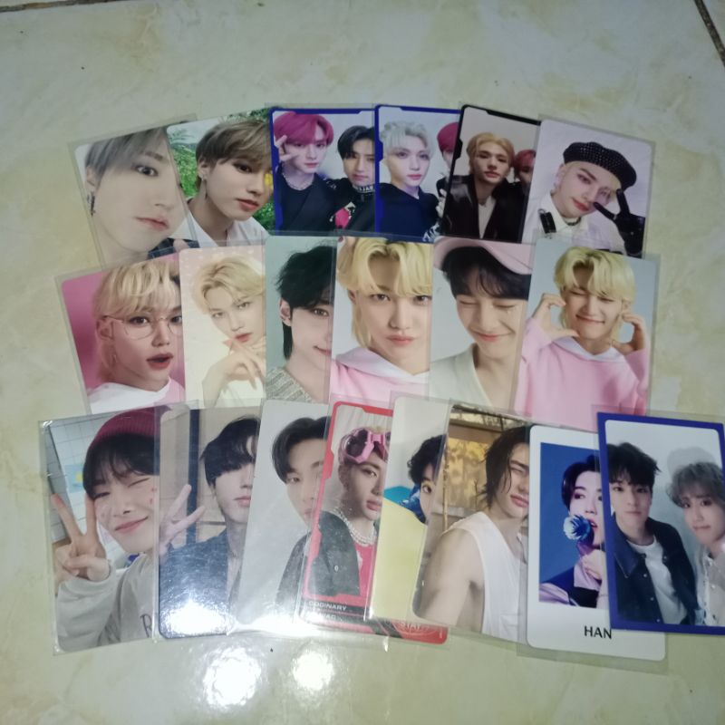 pc / photocard stray kids skz felix ayen jeongin han seungmin nacific r5 r8 r7