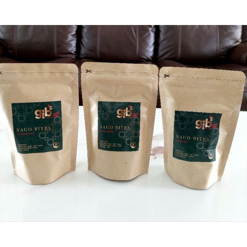 

GIB'S SAGO BITES BY GIB'S KITCHEN, GLUTEN FREE / TANPA TERIGU