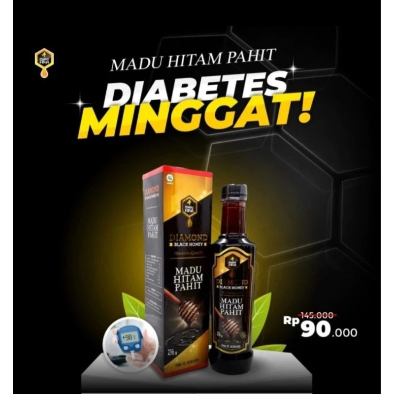 Madu Hitam Pahit Diamond Black Honey