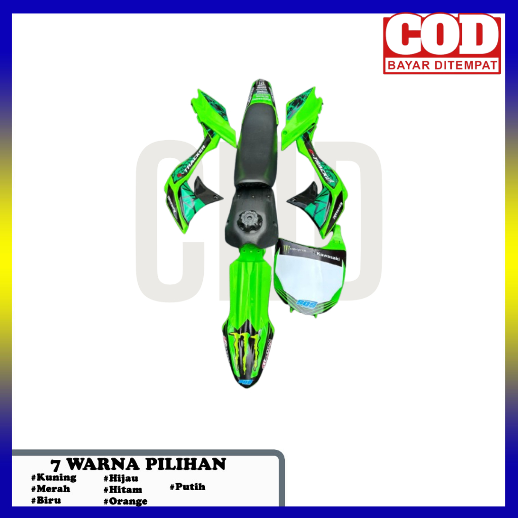 .Bodyset Fullset Full body Klx 150 Dtracker New Kawasaki Klx Full set Body set Klx Dtracker New Dan 