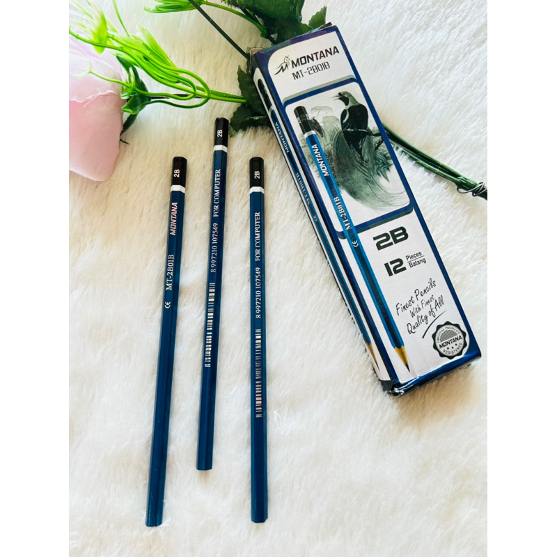 

PENSIL MONTANA 2B / PENSIL MONTANA MURAH 1lusin ISI 12pcs