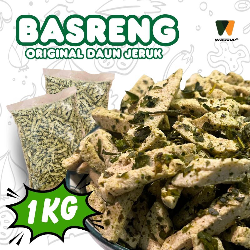

1000 G - Basreng Stick Warcup Original Daun Jeruk