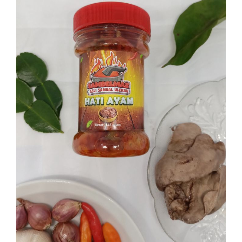 

Sambelmaz Sambal Hati Ayam Ulekan