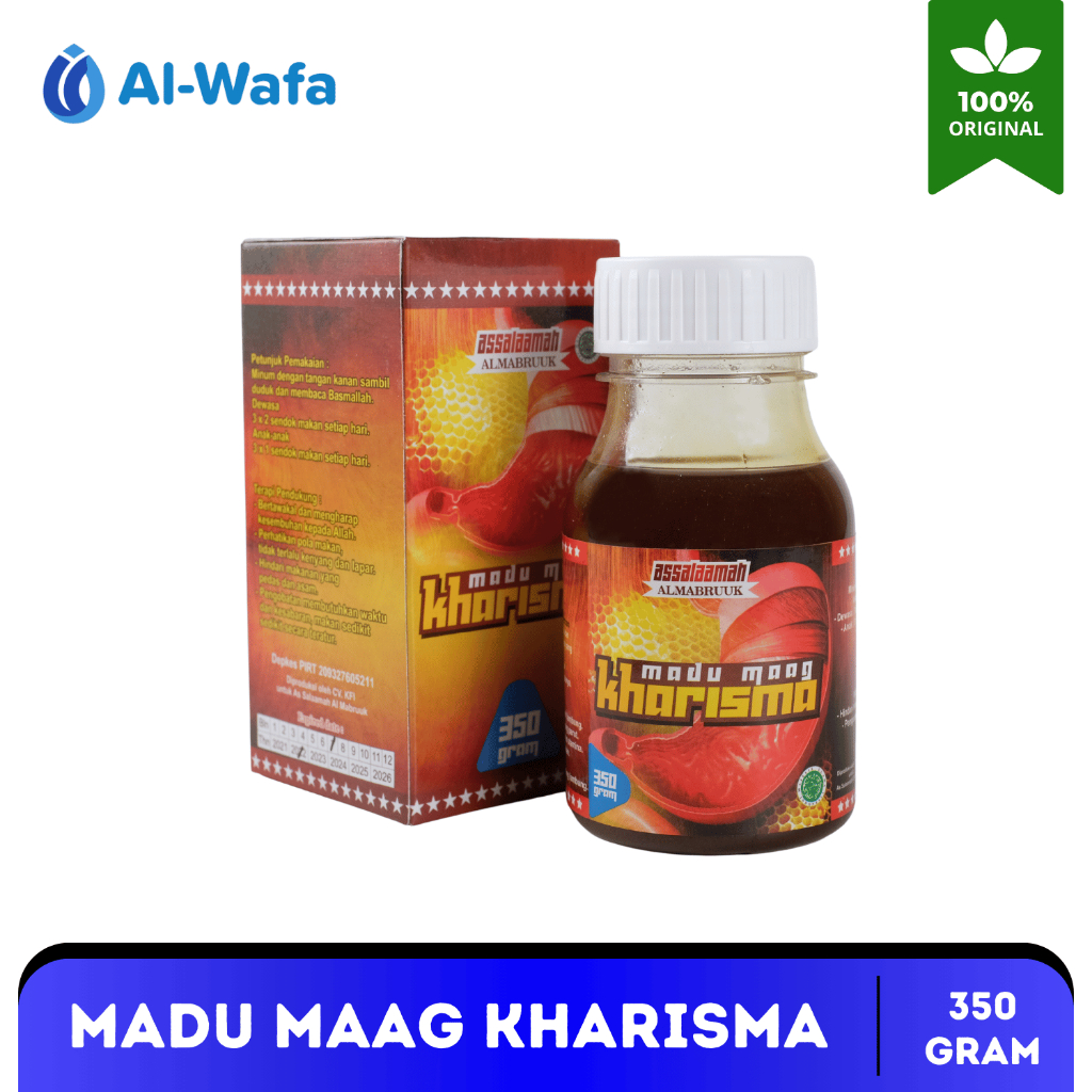 

OBAT HERBAL ASAM LAMBUNG GERD MADU MAAG KHARISMA
