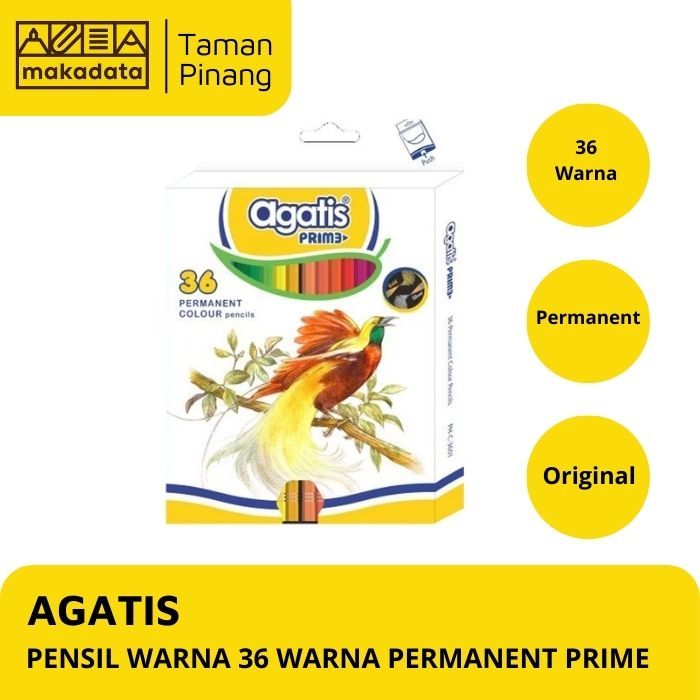 

PENSIL WARNA / COLOUR PENCIL AGATIS PRIME 36 WARNA PANJANG