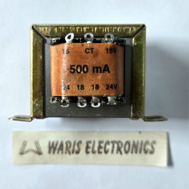 Trafo CT 500 mA King 15v 18v 24v