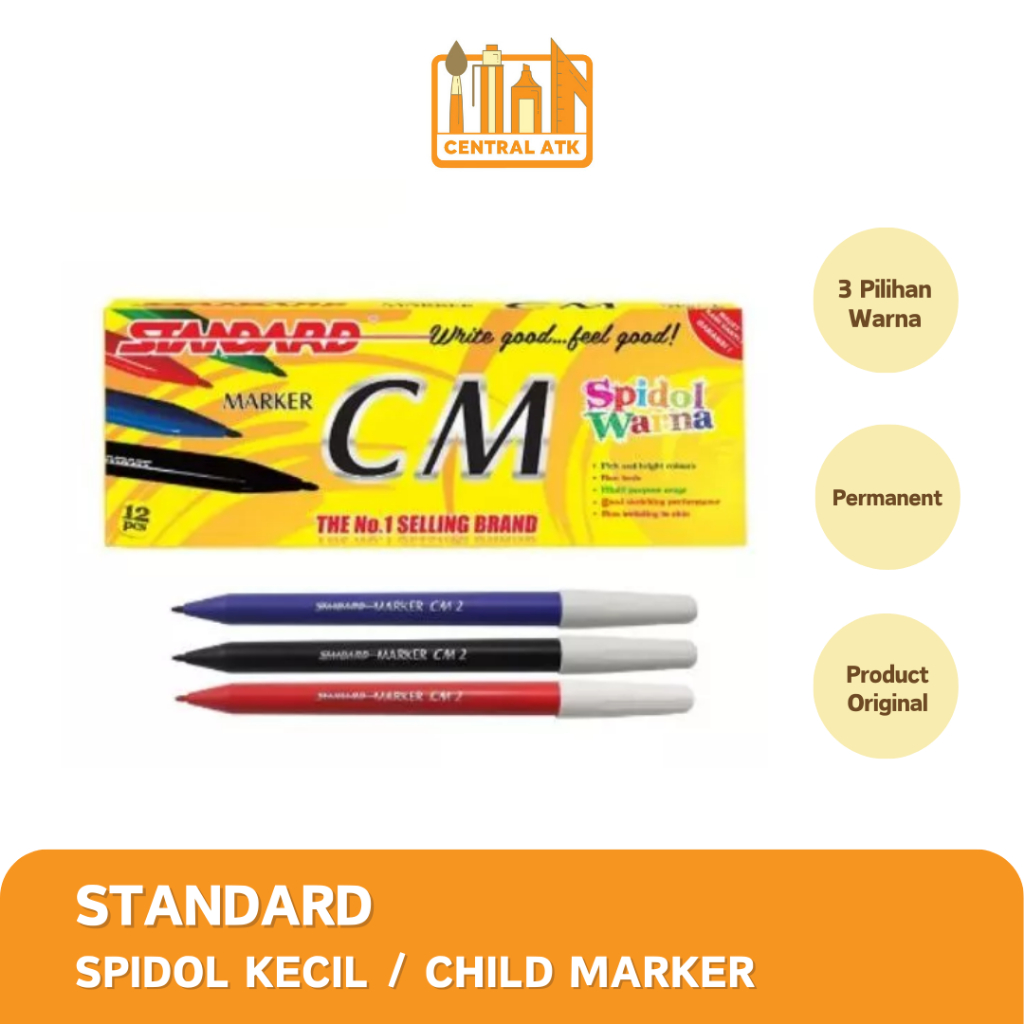 

SPIDOL WARNA | SPIDOL STANDARD CHILD MARKER (1 PCS)